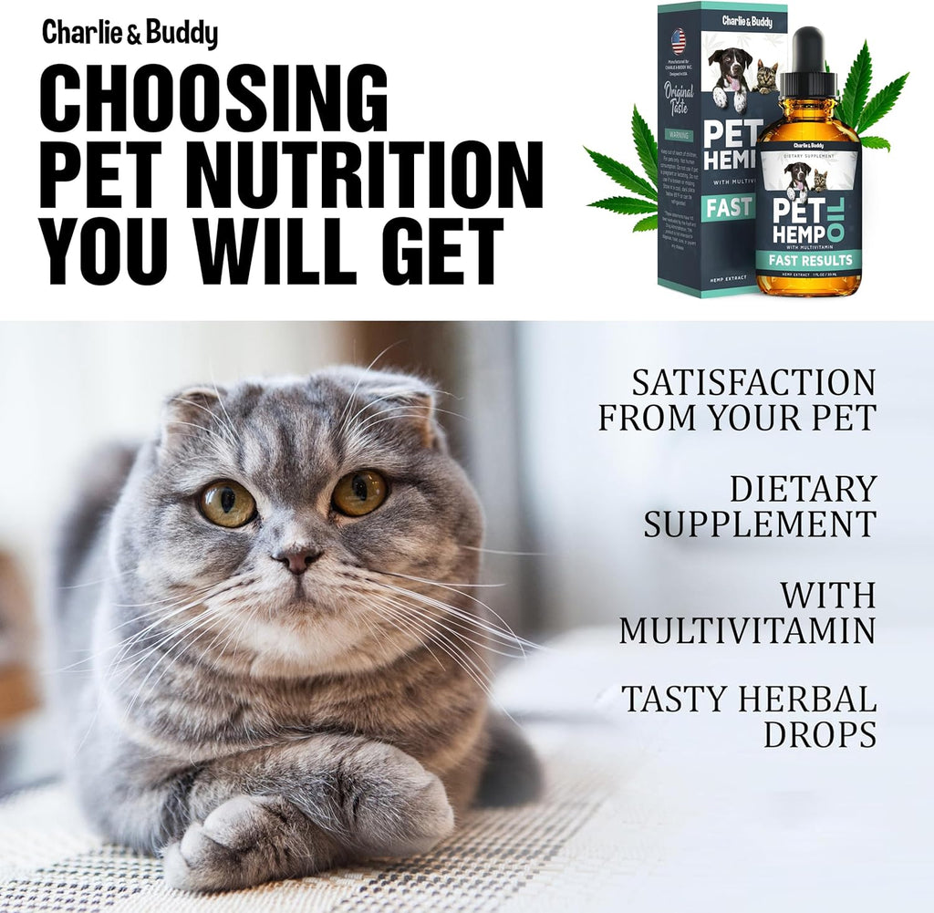 Hemp Oil for Dogs Cats N78010
