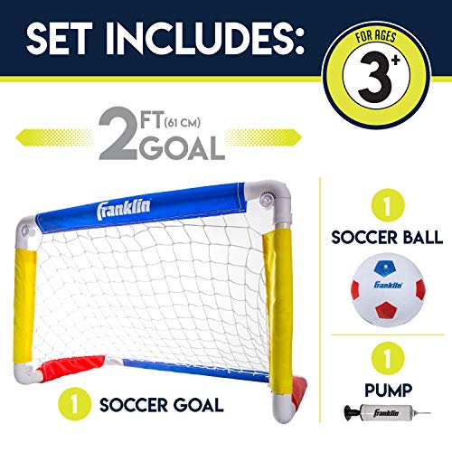 24" x 16" Portable Folding Soccer Goal Set Y664