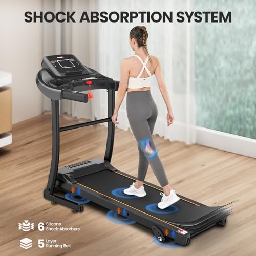 3.0HP Portable Treadmill with Incline A73682