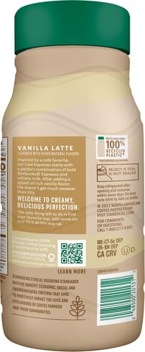 40 oz Espresso Vanilla Latte Coffee Z98940
