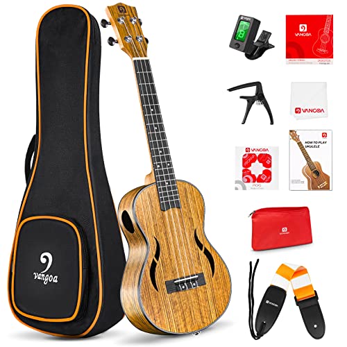 Concert Ukulele 23 Inches Walnut Wood Acoustic Ukulele with Gig Bag U87202