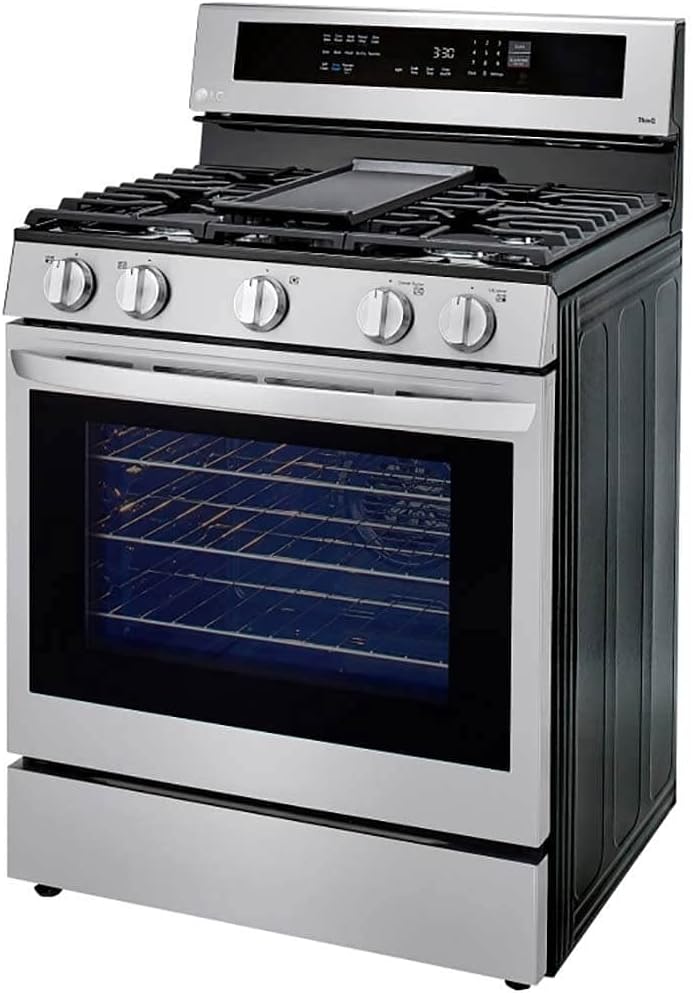 5.8 Cu. Ft. Stainless Steel Gas Range I181