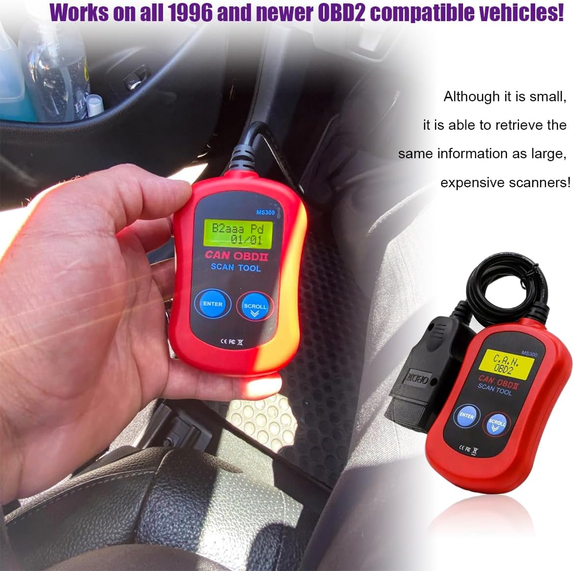 OBD2 Scanner Code Reader Diagnostic Scan Tool G92159