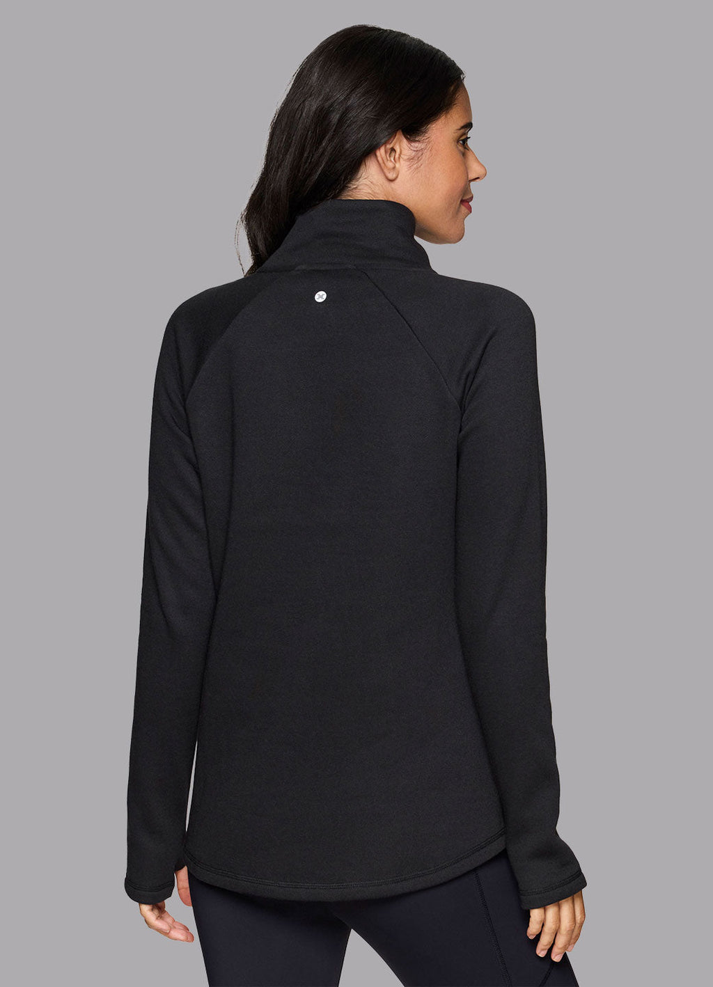 Ready To Roll Fleece Mock Neck Pullover
