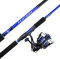 Fishing Rod and Reel Combo, IM6 Graphite 2Pc, Stainless Steel Guides with Ceramic Rings, EVA Handles Q4135
