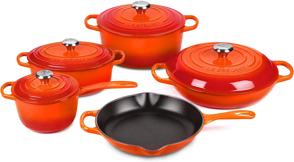 9-piece Cast Iron Cookware Set D391064