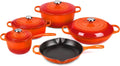 9-piece Cast Iron Cookware Set D391064