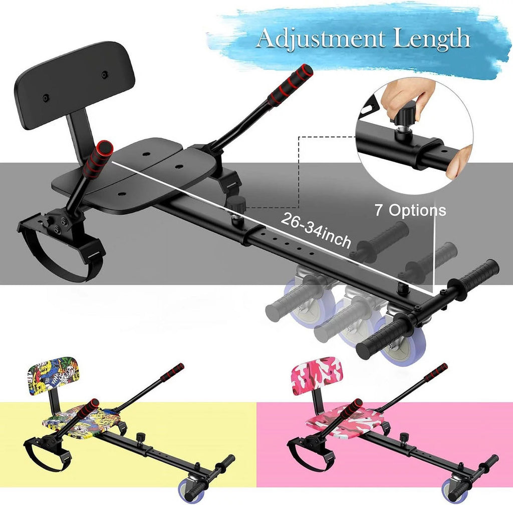 6.5 inch Self Balancing Electric Scooter with Bluetooth Speaker & LED Lights T211331
