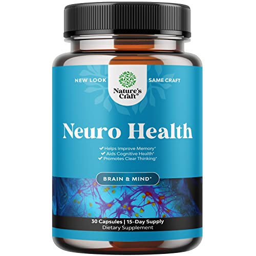 Brain Support Supplement with Brain Vitamins (30 Servings) J744115