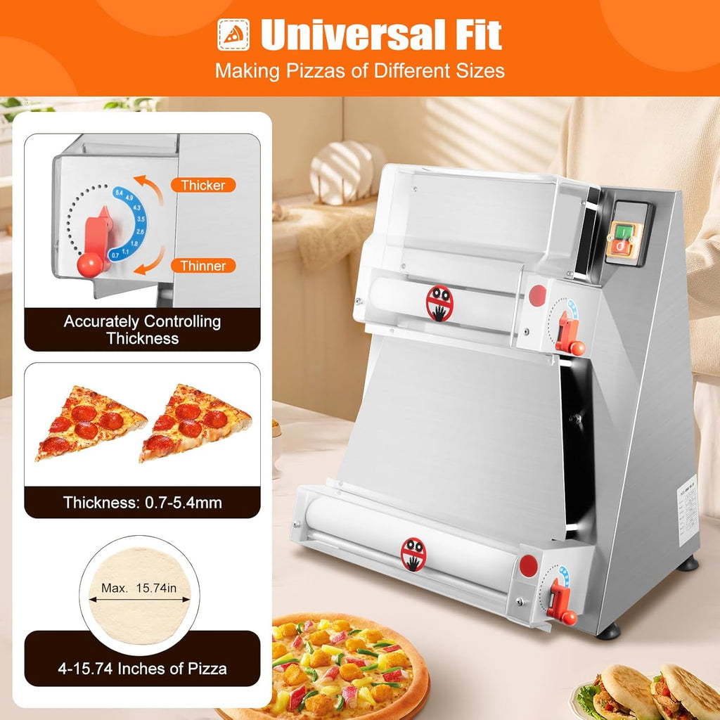 370W Electric Pizza Dough Roller Machine Z737940