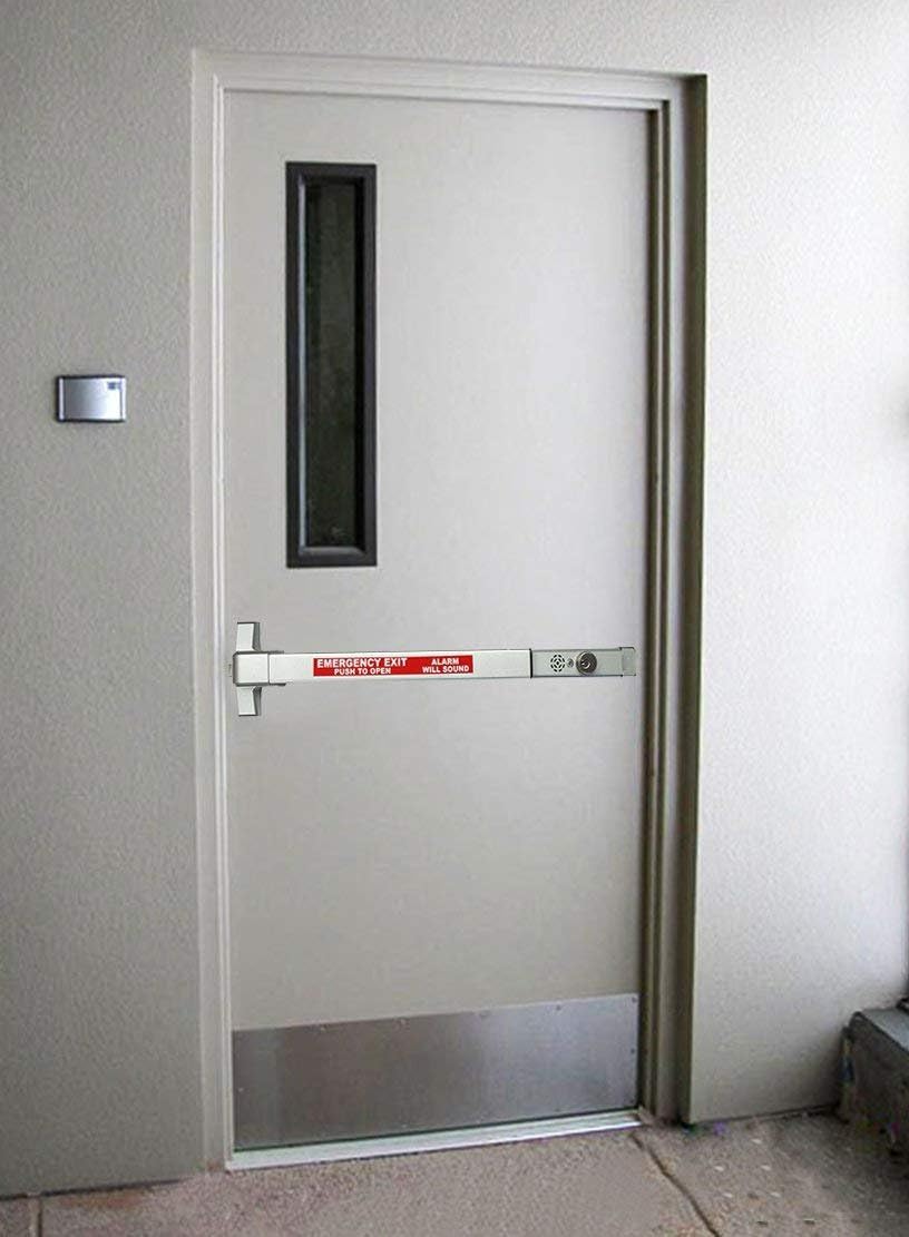 4 Pack Keyed Alike Aluminum Panic Exit Device with Alarm M784