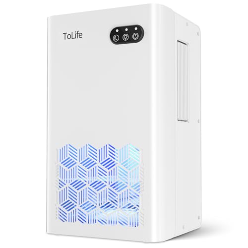 95 OZ Water Tank Dehumidifier with Auto Shut Off, Grey R73026