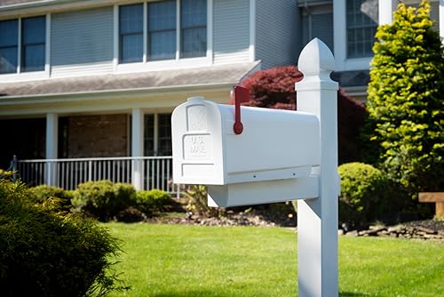 Black Galvanized Steel Mailbox C30577