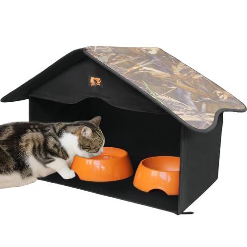 Outdoor Cat House Waterproof Pet Shelter B33686