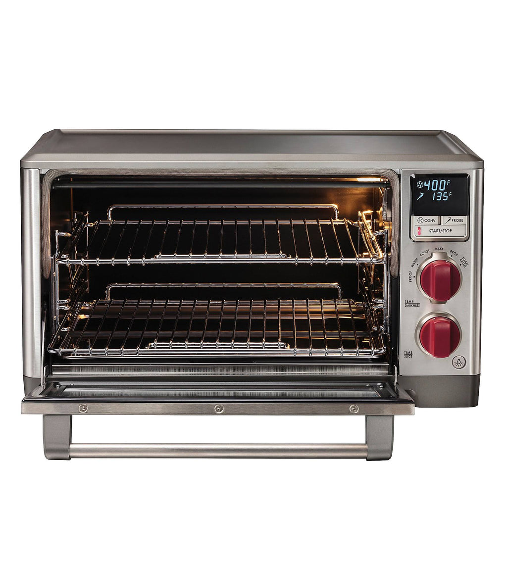 Countertop Oven with Red Knobs E979311