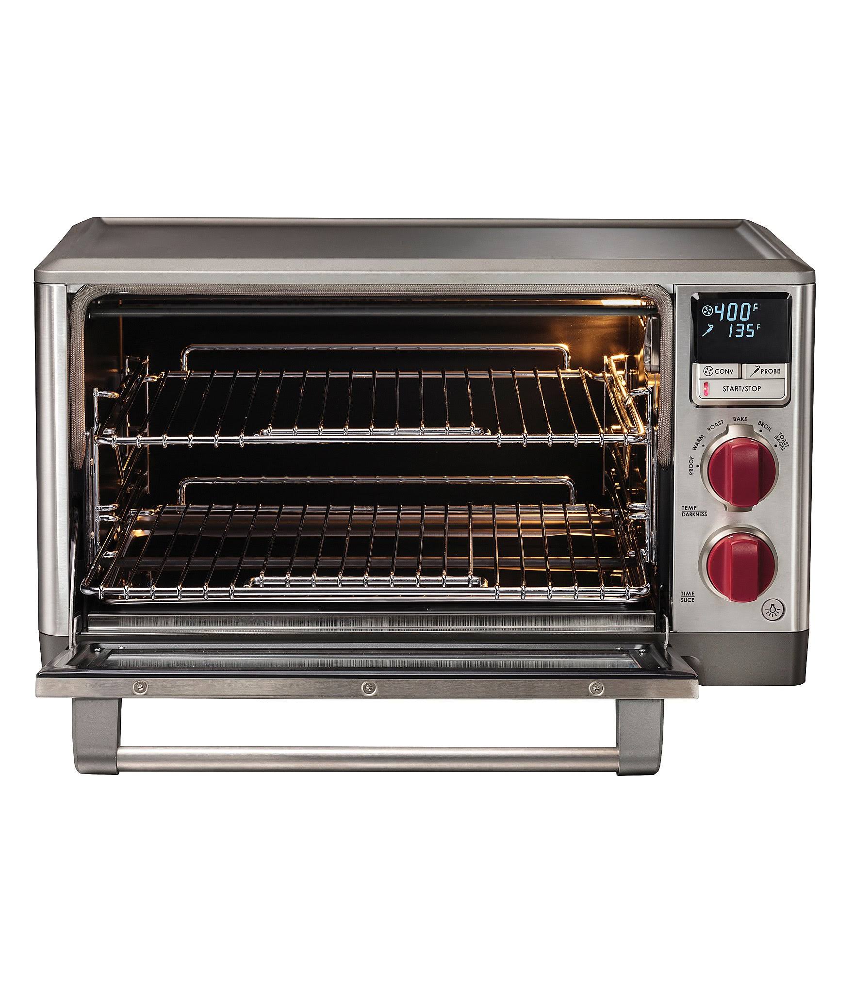 Countertop Oven with Red Knobs E979311