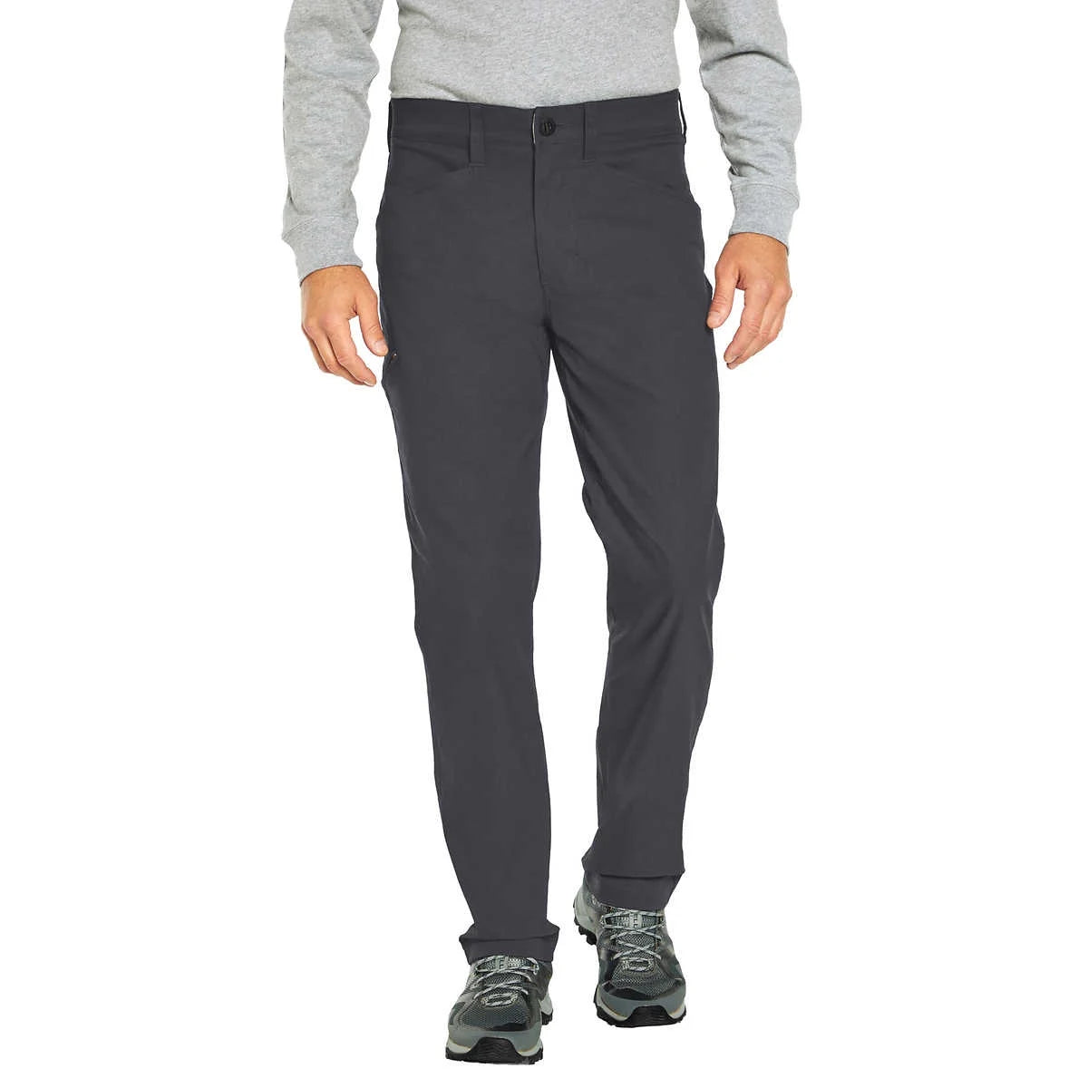 Mens Lightweight 6 Pocket Tech Pant (Asphalt (Grey),36x34) T7955