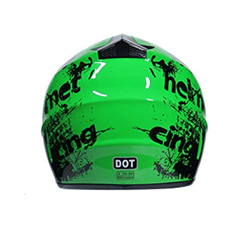 Orange Large Off-Road Motorcycle Helmet V513015