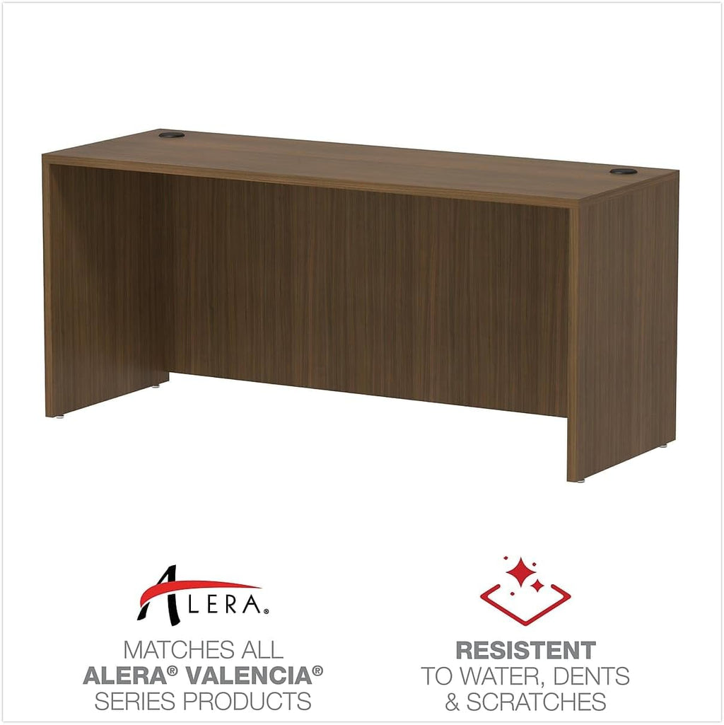 65-Inch x 23 5/8-Inch x 29 5/8-Inch Modern Walnut Credenza Shell W972000
