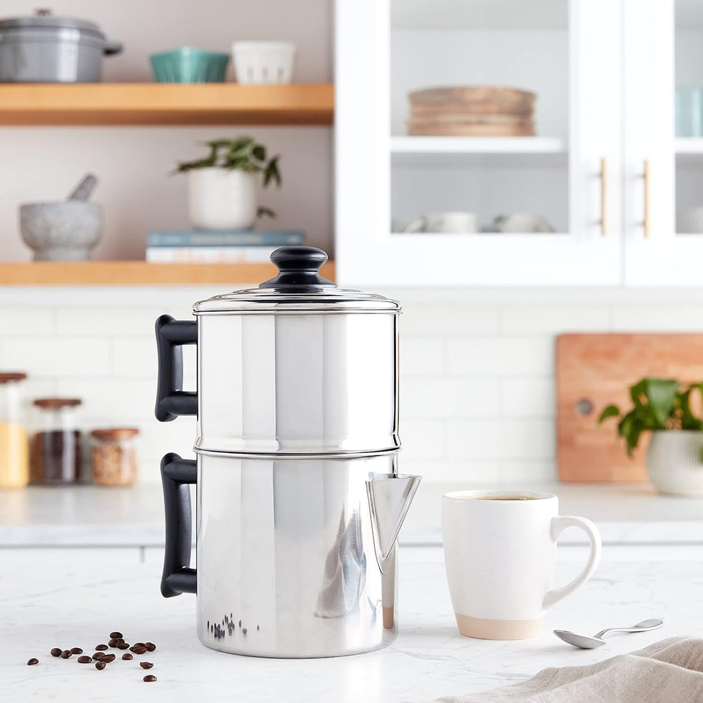 Stainless Steel 10 Cup Drip Coffee Maker Y22397