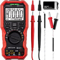 Digital Multimeter Voltmeter Tester TRMS 6000 Counts Red T374
