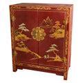 Red Lacquer Cabinet G17325