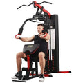 Home Gym System with 330 Lbs of Resistance, 122.5 Lbs Weight Stack N518