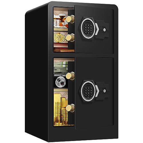 7.2Cu ft Water and Fireproof Large Safe with Two Departments G96091