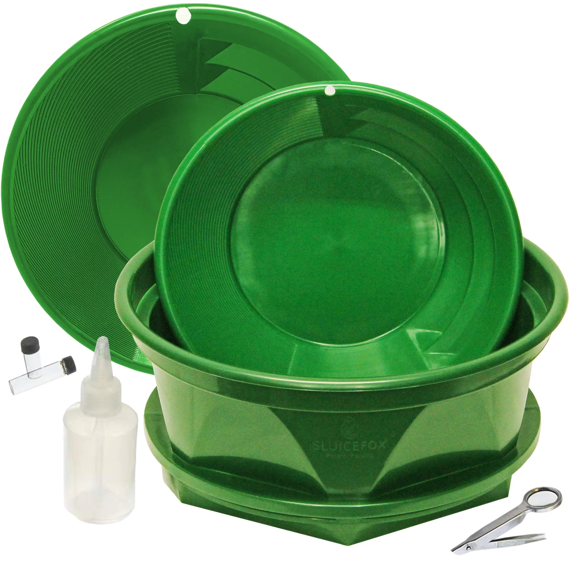 7 Piece Gold Panning Kit with Gold Pans T961
