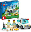 LEGO City Vet Van Rescue Toy Animal Ambulance Playset L598642