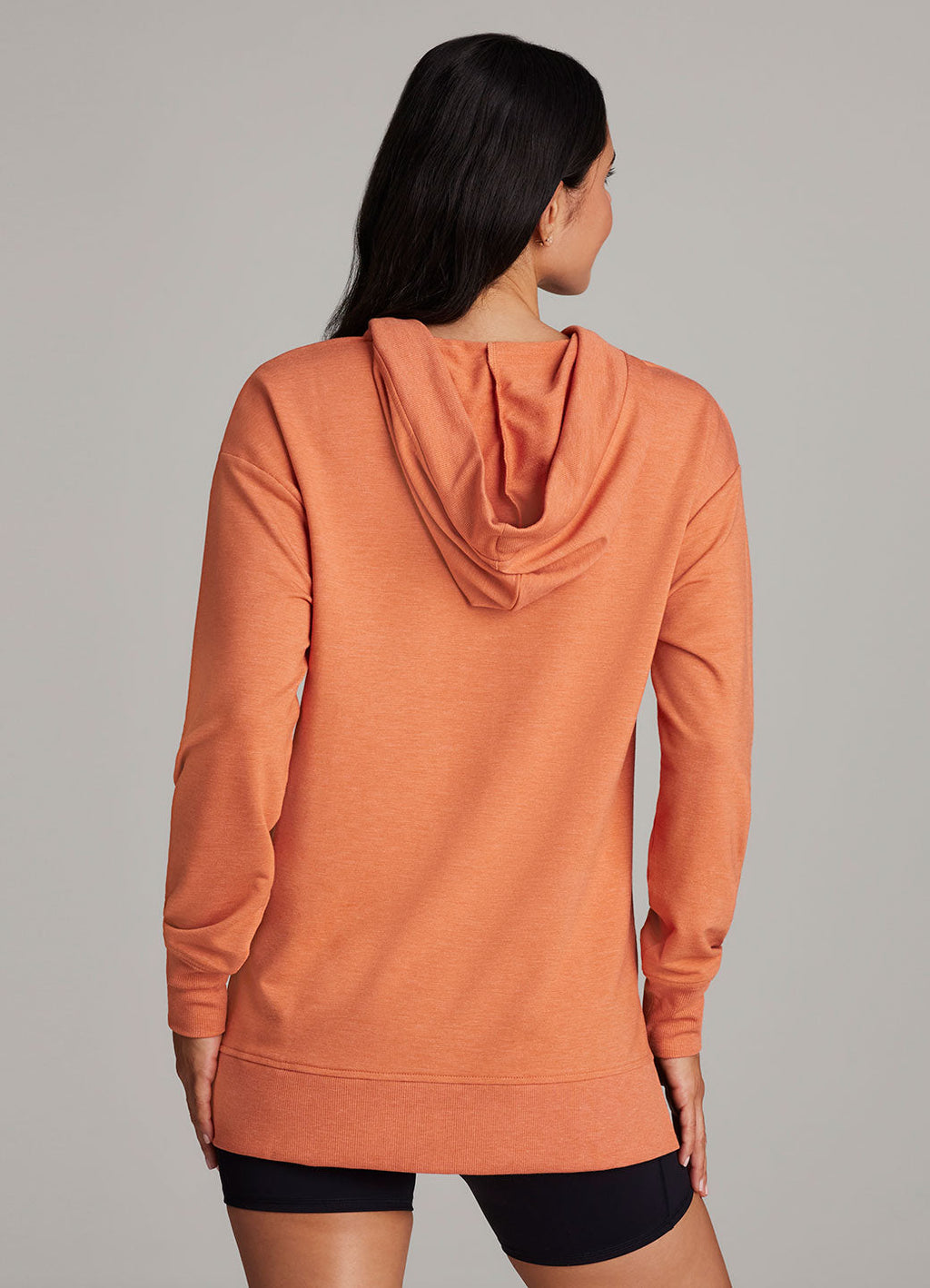 French Terry Hoodie Tunic