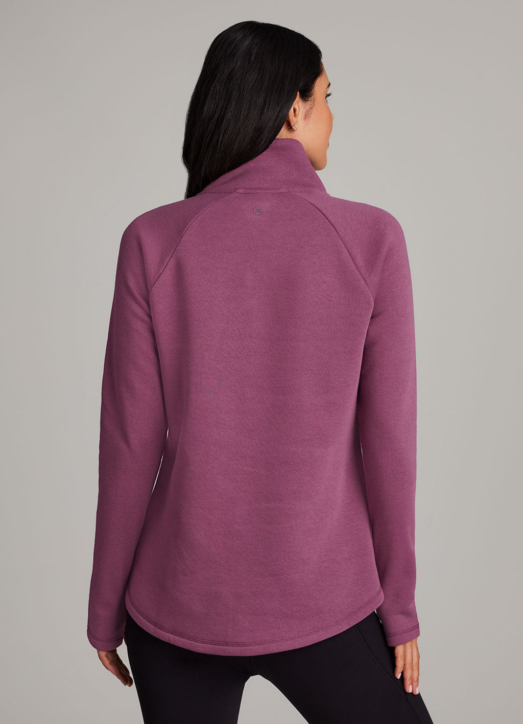 Ready To Roll Fleece Mock Neck Pullover