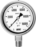 100mm Dial 0~400psi Stainless Steel Pressure Gauge Pack of 2 A982453