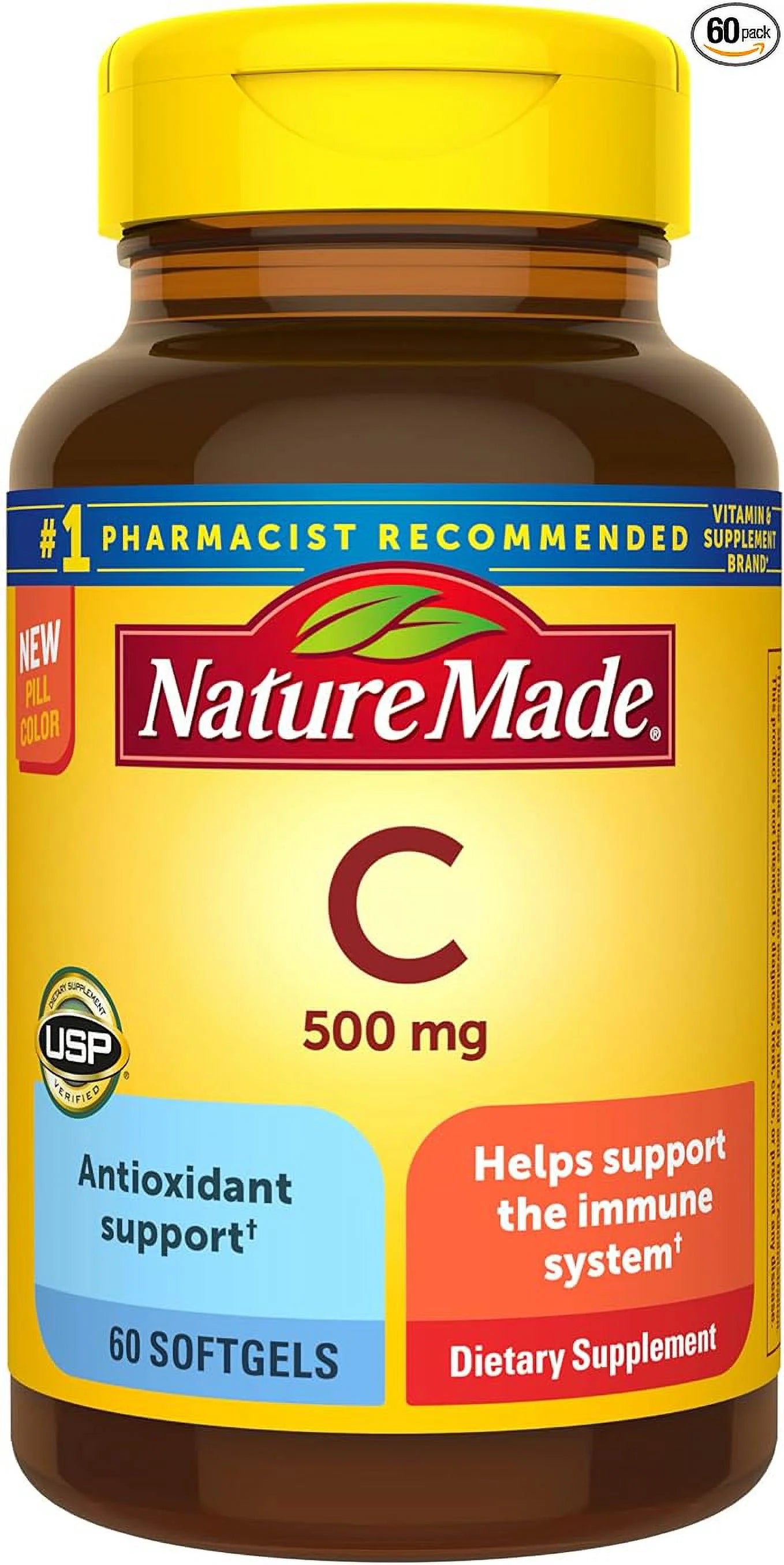 Vitamin C 500 mg 60 Softgels J52148
