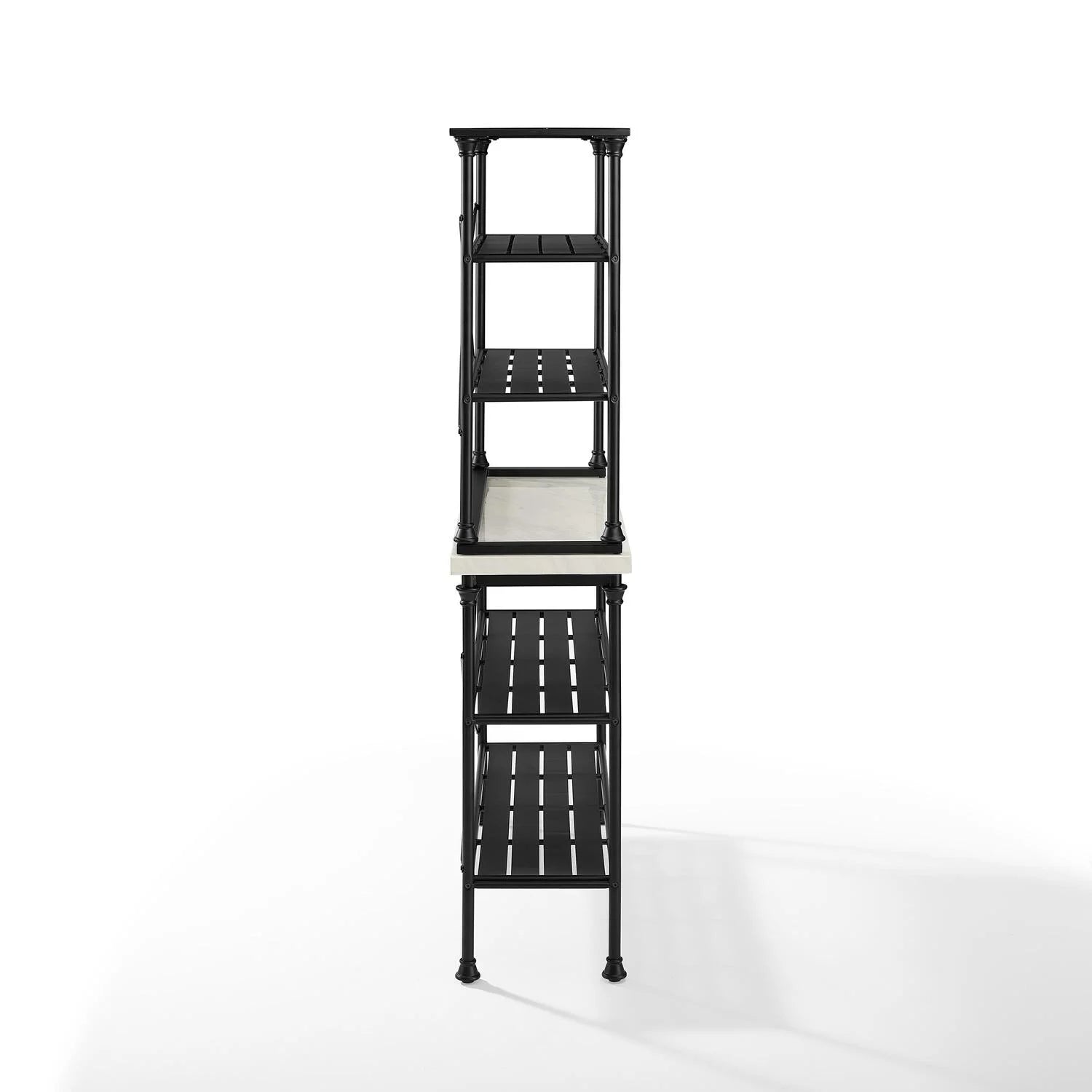 Matte Black Baker's Rack Y48855