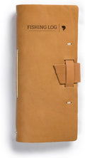 Leather Fishing Log Book Pack of 2 F5334