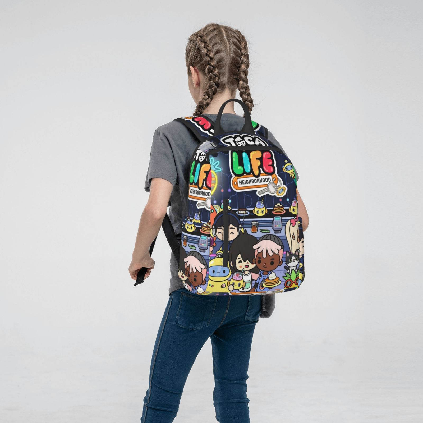 Lightweight Unisex Backpack F883