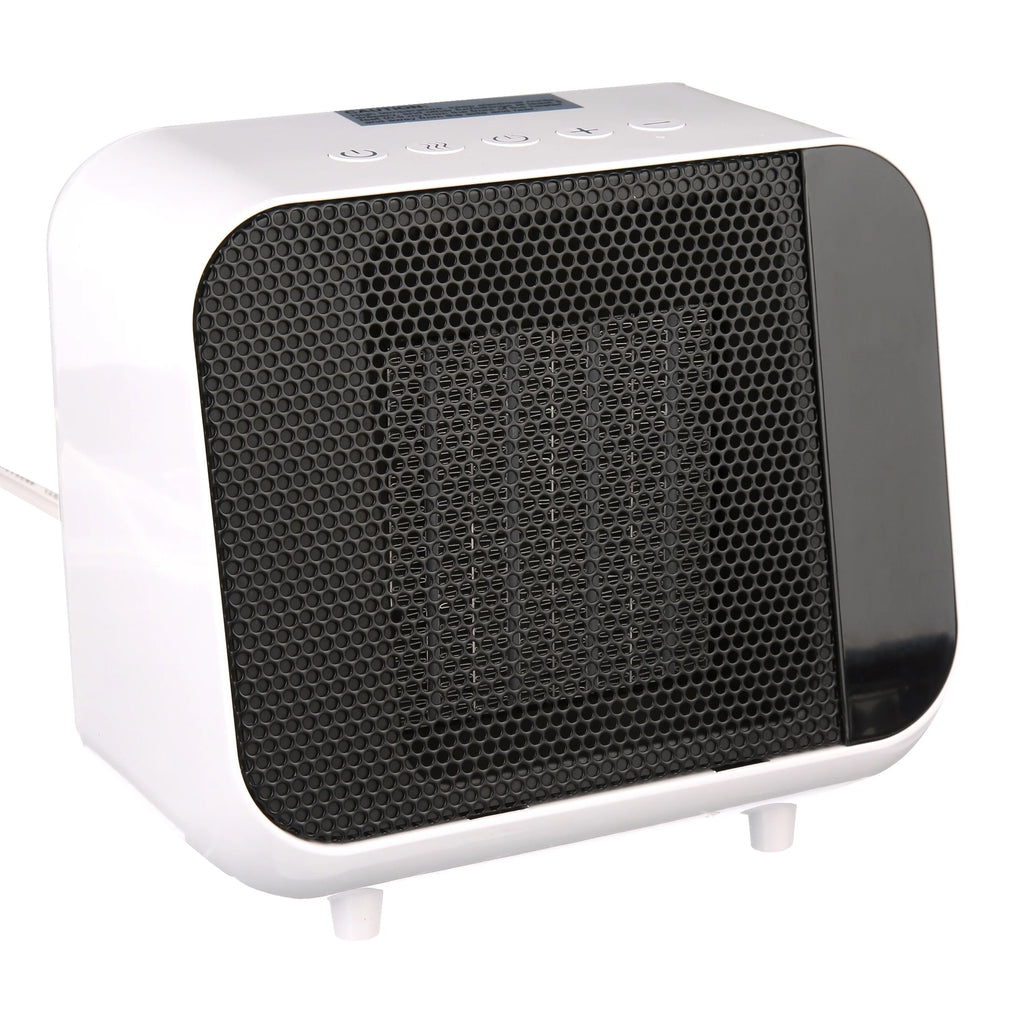 White Electric Ceramic Heater 1500W S501