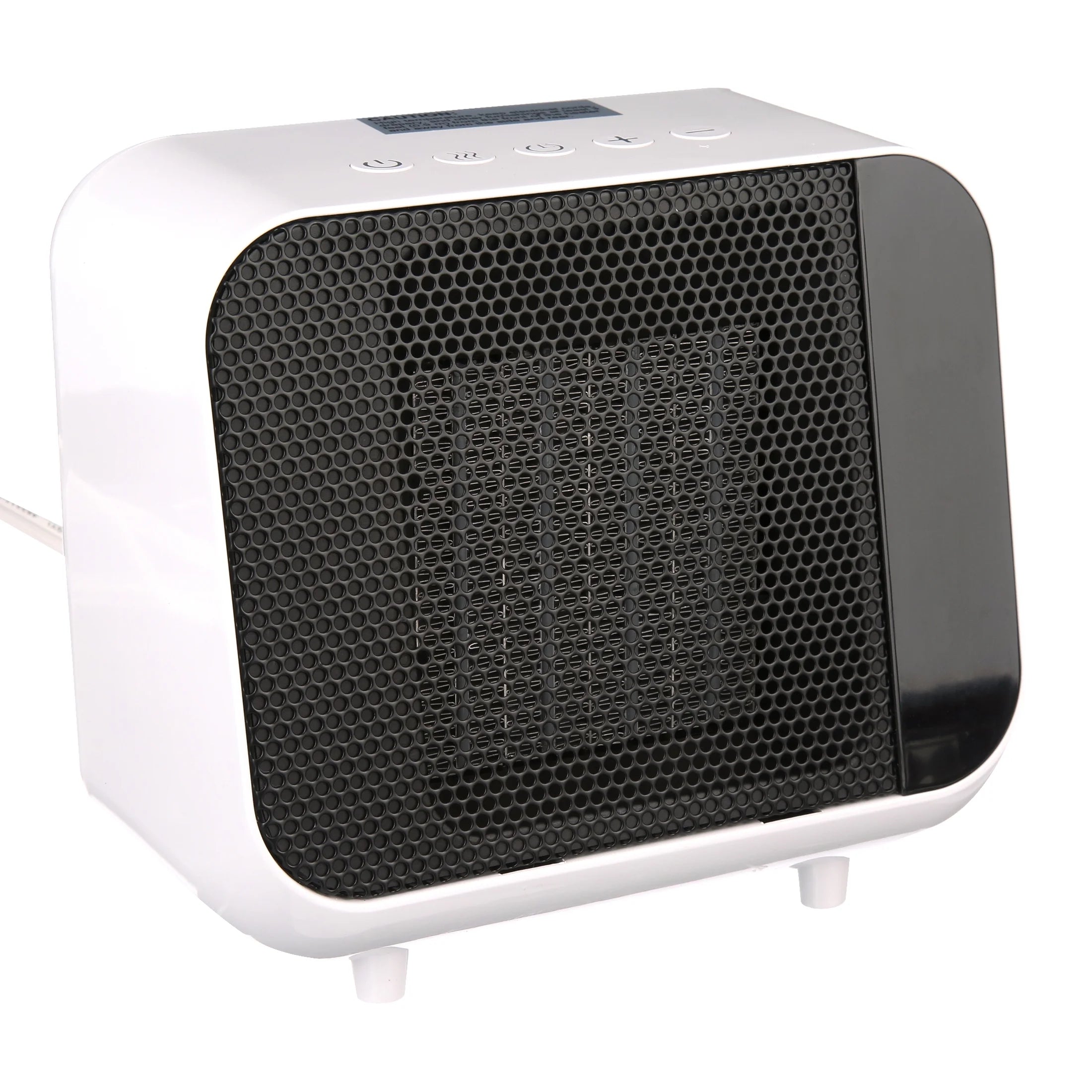 White Electric Ceramic Heater 1500W S501