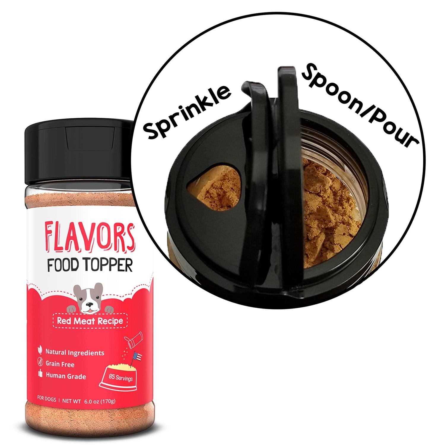 Red Meat Recipe Food Topper V3342