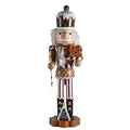 Wooden Nutcracker Candy Man with Candy Cane and Gingerbread Cookies U60527