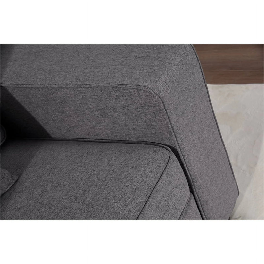 Fabric Reversible Sectional Sofa J6014