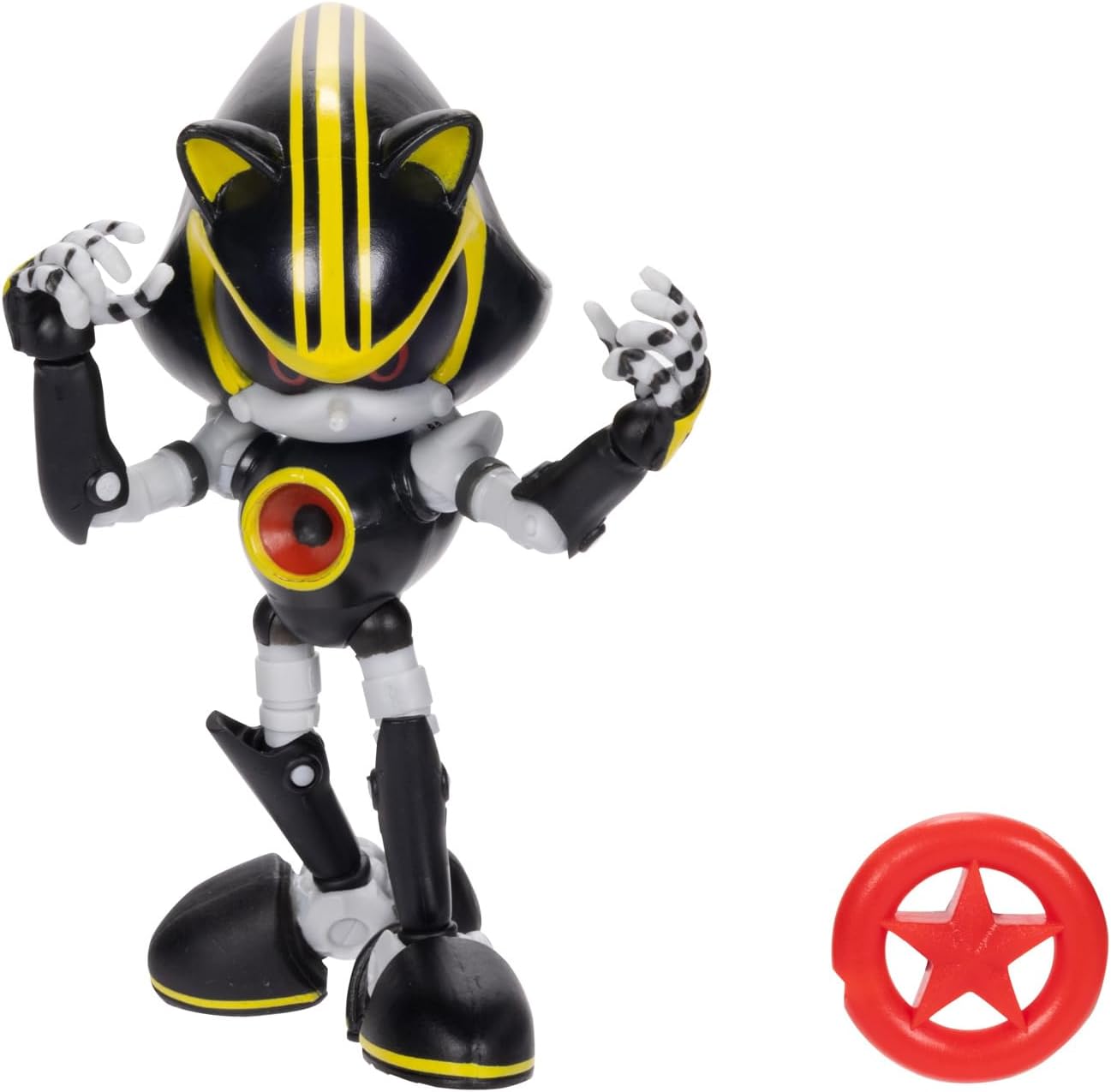4-inch Metal Sonic Action Figure with Red Star Accessory H32863