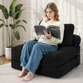 Grey Folding Sofa Bed F527