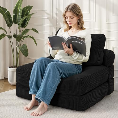Grey Folding Sofa Bed F527