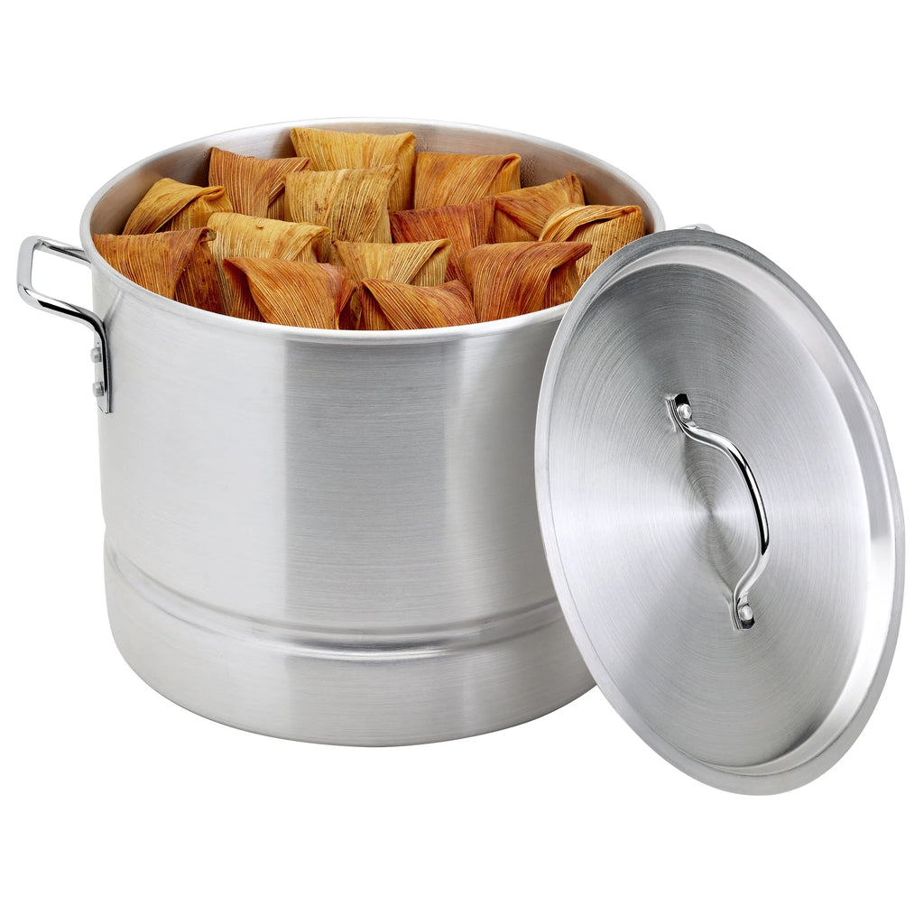 3 Piece 20Qt Aluminum Tamale Steamer Set T139498