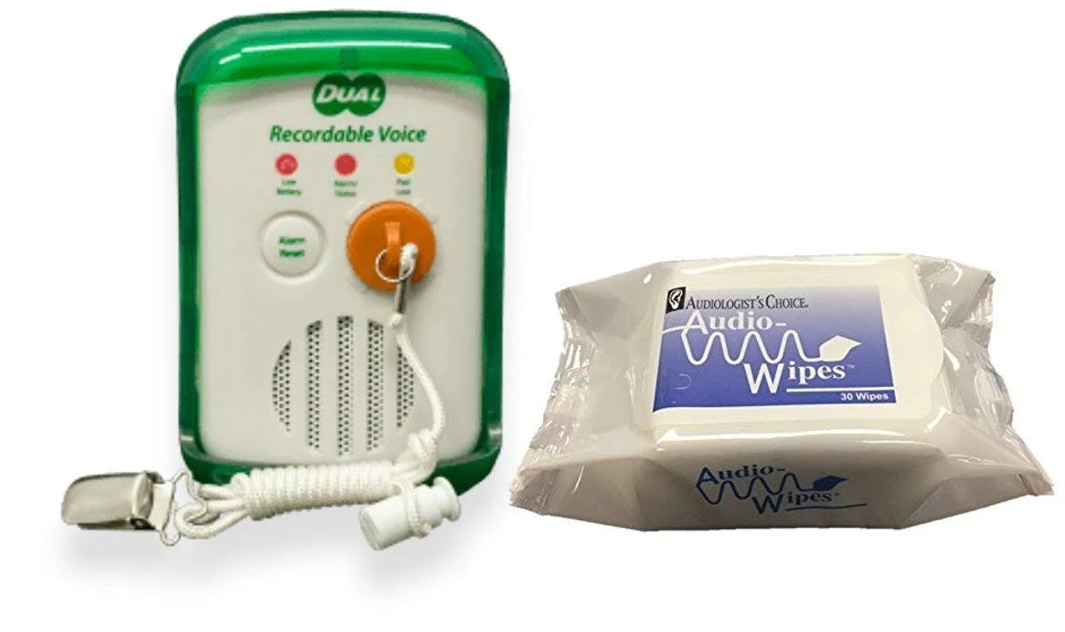 Dual Recordable Voice Bed & Chair Exit Alarm Monitor P359