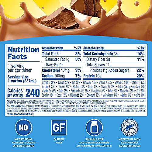 Rich Milk Chocolate 8 FL OZ Carton Pack of 24 E577113