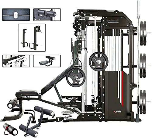 Commercial All in One Gym Machine with 400 lb Weight Stack N889