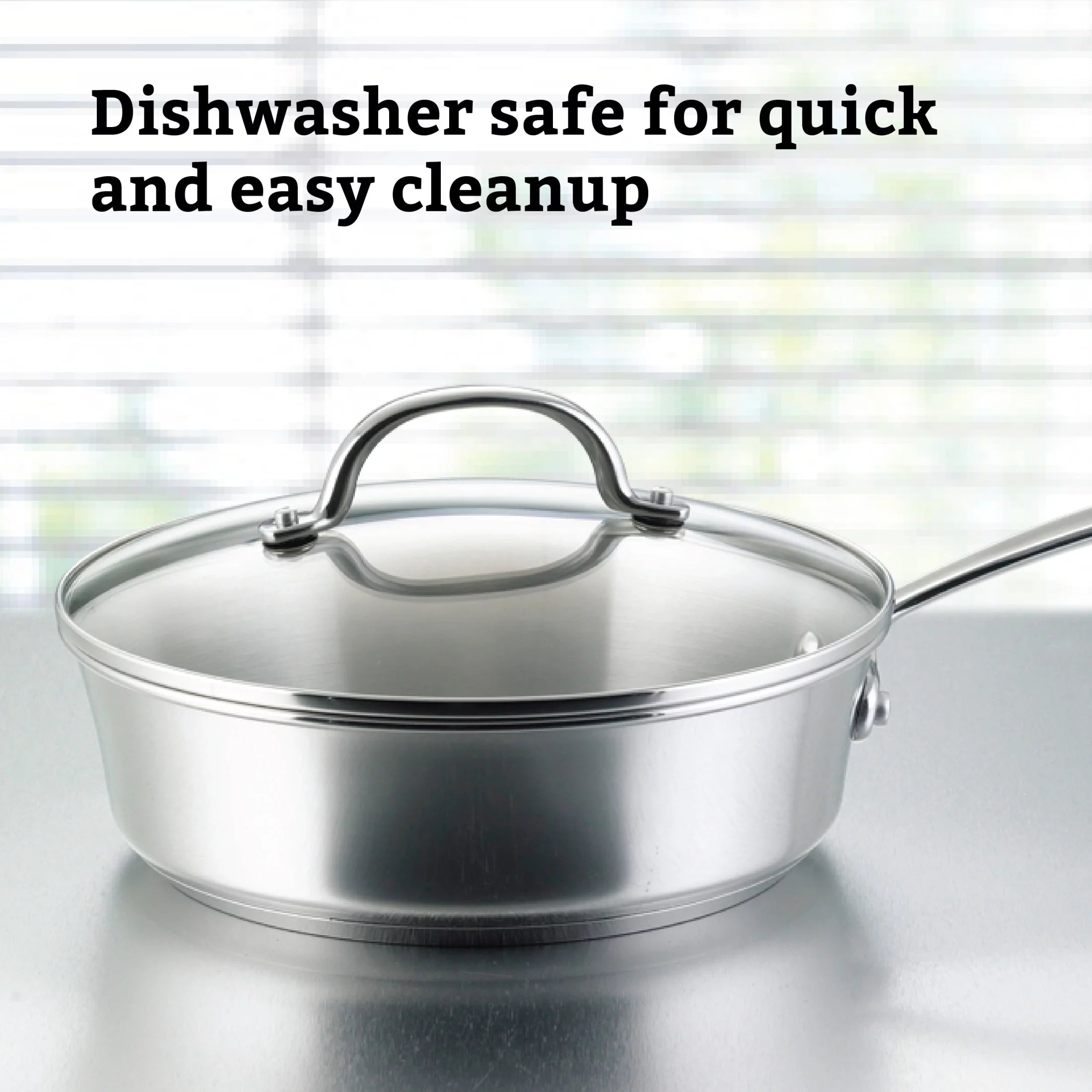 10 Piece Stainless Steel Pots and Pans Q82128